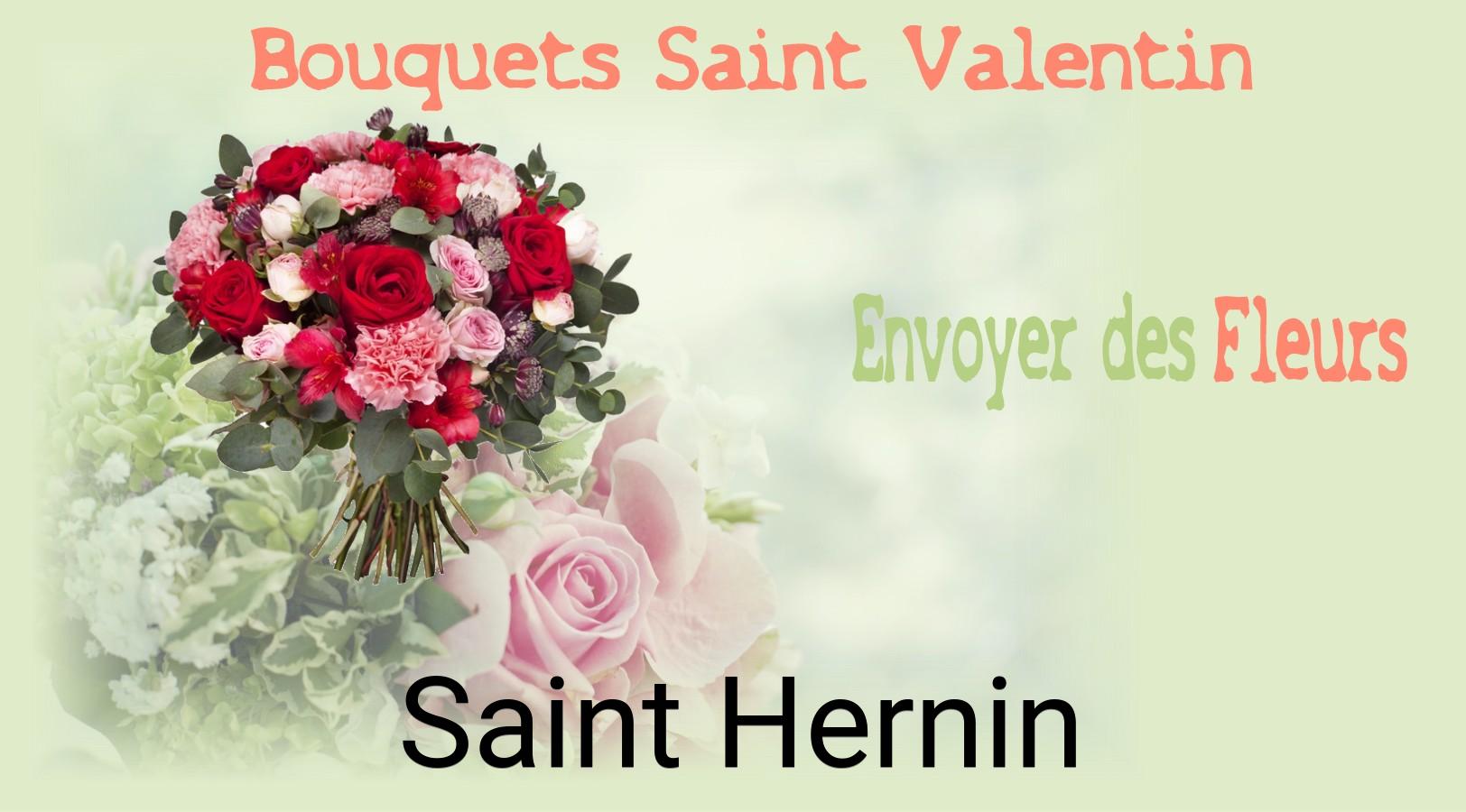 Roses de Saint-Valentin livrées à Saint-Hernin